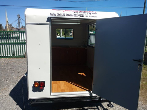Food Truck Rodantes Brandsen Trailer Gastr 3,00 Un-eje