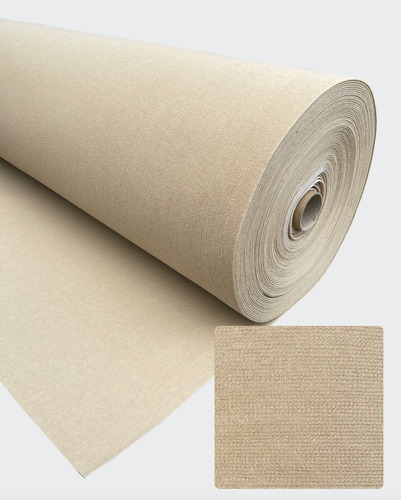 Alfombra Boucle Punzonada Beige Rollo 2x10ml Kreatex