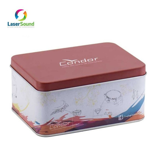 Relógio Condor Masculino Silicone + Chaveiro Original + Nf