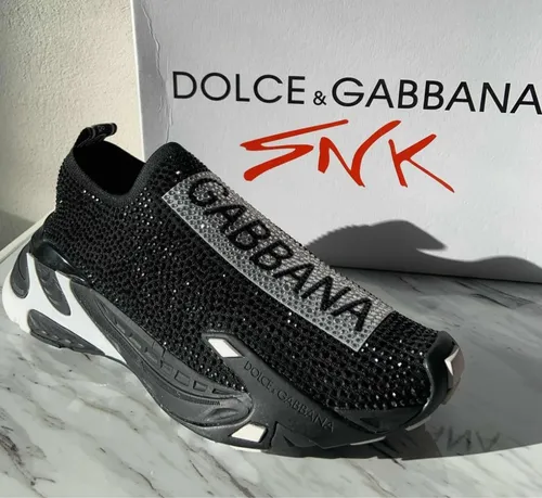 Tenis dolce gabbana con cristales hot sale