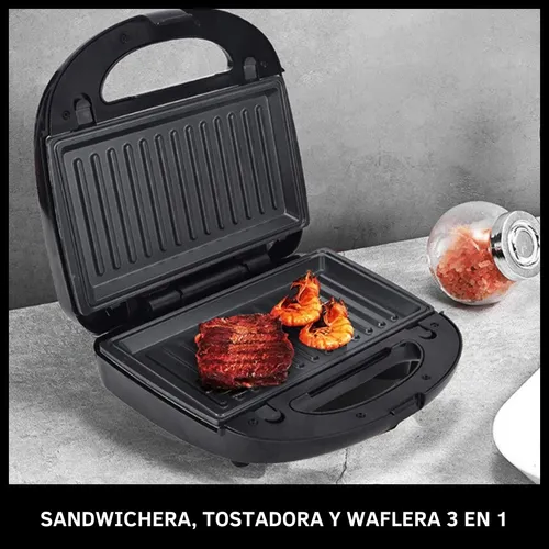 Sandwichera Waflera Tostadora 3 En 1 Marca Oryx