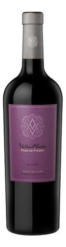 Vino Viña Alicia Paso De Piedra Malbec Reserva X 750ml