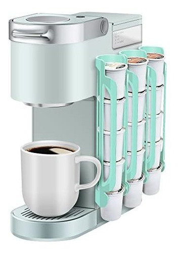 K Cup Coffee Pods Holder- K Cup Storage Side Mount Hanging- 