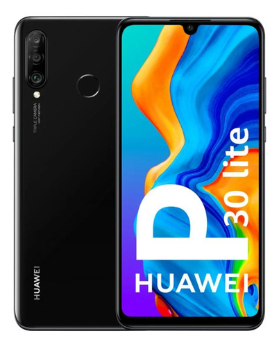 Huawei P30 Lite 128gb Negro Reacondicionado Negro (Reacondicionado)
