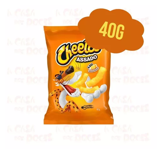 5 Unidades de Salgadinho Cheetos Requeijão 45g