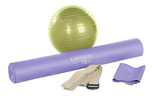 Kit Yoga, Tapete, Pelota, Correa Y Cinta Danskin