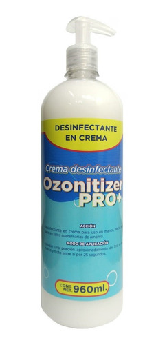 Crema Desinfectante Para Manos 960 Ml