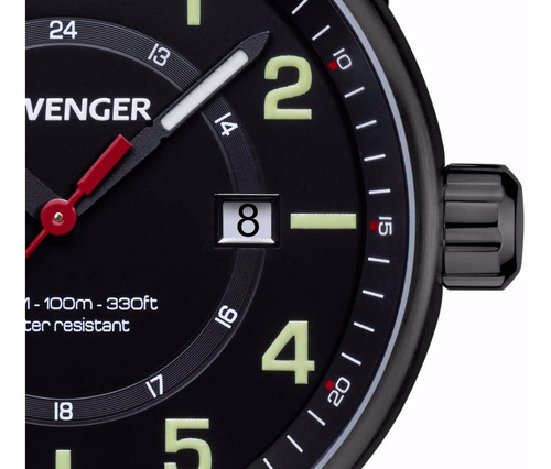 Imagen 4 de 8 de Reloj Wenger Attitude Correa Nylon Negro