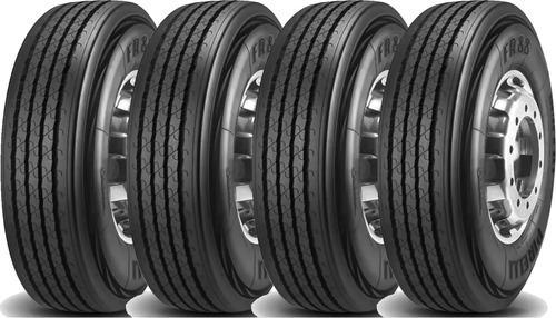 Kit de 4 pneus Pirelli FR88 295/80R22.5 152/148 M