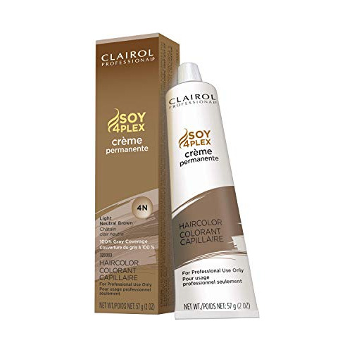 Clairol Professional Pro Creme 4n Color Marrón Neutro Claro 