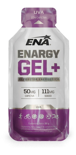 Enargy Gel Sabor Uva Repositor Energetico 32 Gr X 12 Un Ena