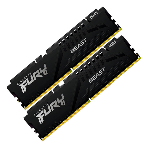 Memoria Ram Ddr5 Kingston Fury Beast 64gb 5200mt/s Expo