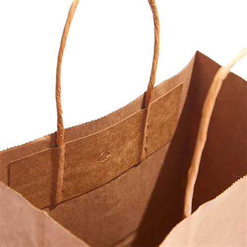 Sacola De Papel 15x7,5x17 Cm 100 Unid Kraft Monolúcido Mini