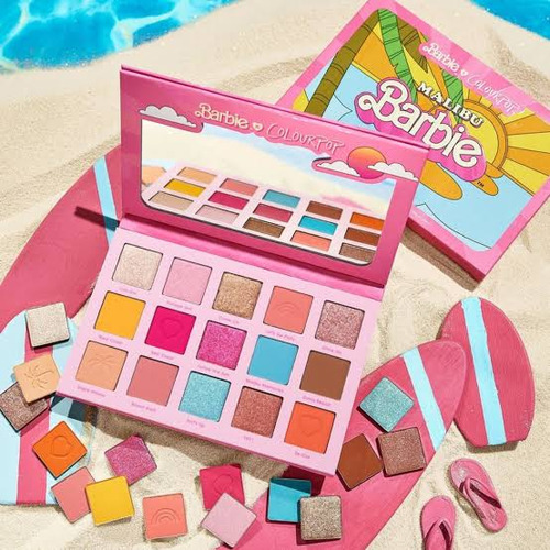 Colourpop Barbie Malibú Set De Colección+cosmetiquera!