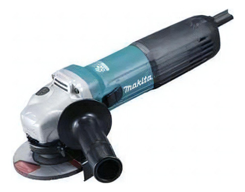 Esmeril Angular Makita Ga4540c 4 1/2 (115 Mm) 1400w Velocid Color Turquesa