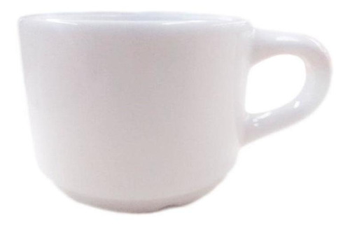 Taza De Café Embrocable Blanco Glacial 190ml - 6 Pzs - Cinsa