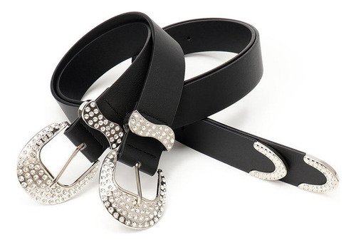Cinturones Y2k De Moda Con Diamantes De Imitación Para Mujer