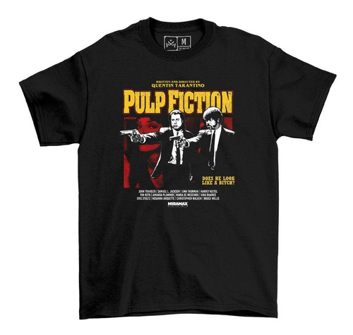 Camiseta Remera Pulp Fiction 