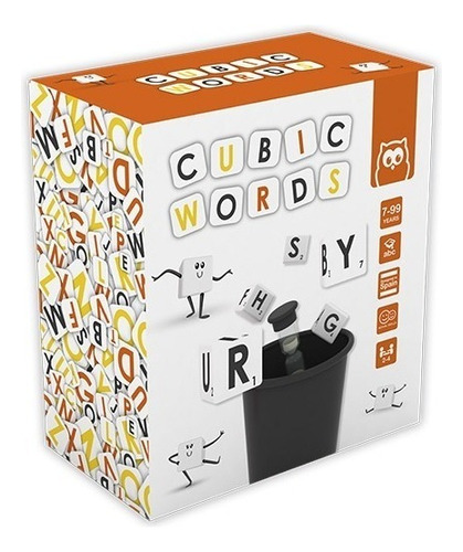 Cubic Words - Eurekakids - Juego Cubiletras - + 7 Años