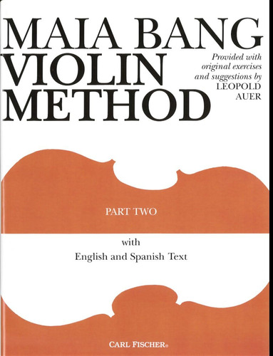 Libro: O43 - Maia Bang Violin Method (english And Spanish Te
