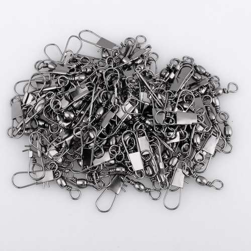 Pesca Swivels Snap Barril Giratorio 008