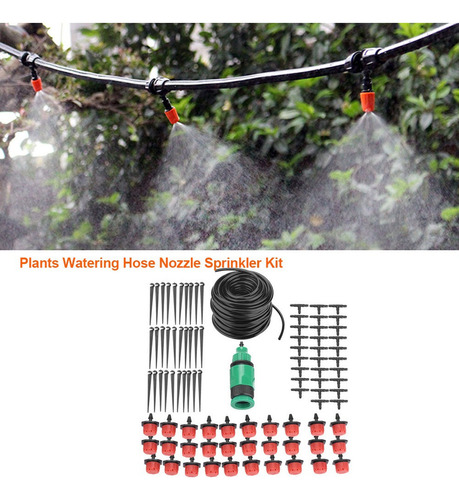 Jardín Césped Invernadero Micro Sistema De Riego Kit Plant