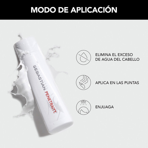 Acondicionador Cabello Dañado Sebastian Penetraitt 250 Ml