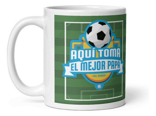 Taza Dia Del Padre Aqui Toma El Mejor Papa - Club Belgrano