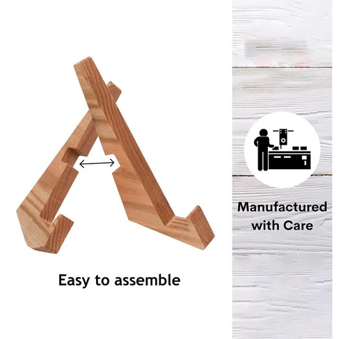 Porta Libros De Madera Soporte Para Libros Y Soportes Para L