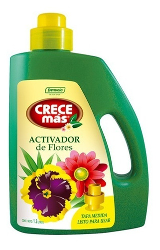 Crece Más Fertilizante Activador De Flores 1200cc