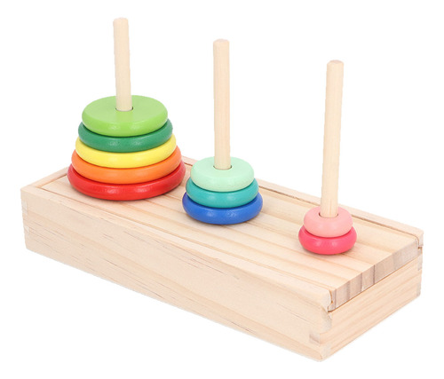 Juego De Rompecabezas Intellectual Toy Brain Toy Wooden Towe