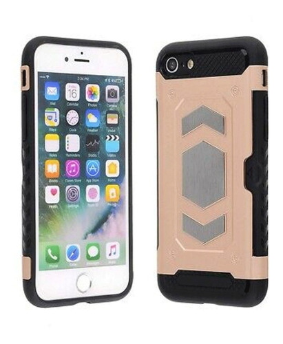 Funda Reforzada Porta Tarjeta Compatible Con iPhone 7