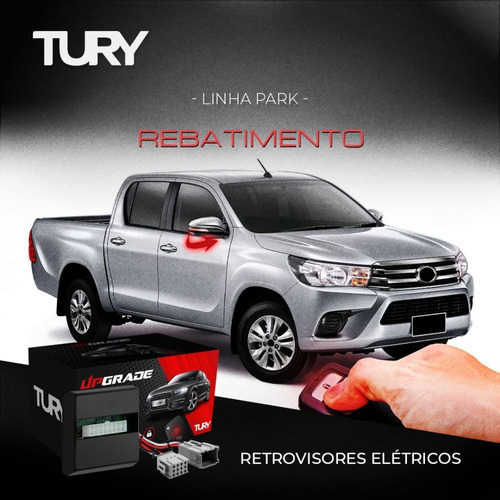 Módulo Subida Vidro Rebatimento Retrovisores Hilux Sw4 Tury
