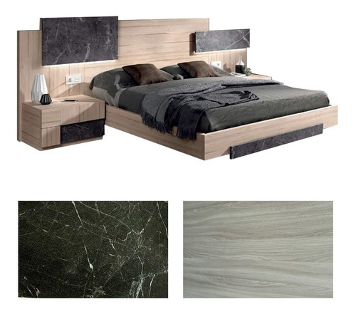 Imagen 5 de 6 de Cama Moderna Md Inv- 1037 (missidream) + Obsequio