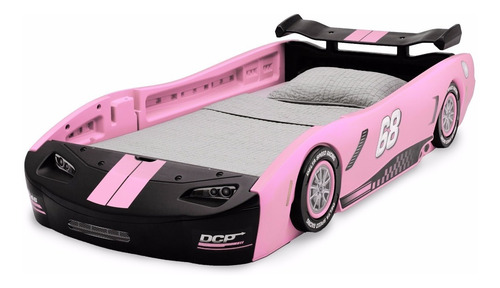 Delta Turbo Race Car Twin Bed Pink Cama Infantil Niñas W