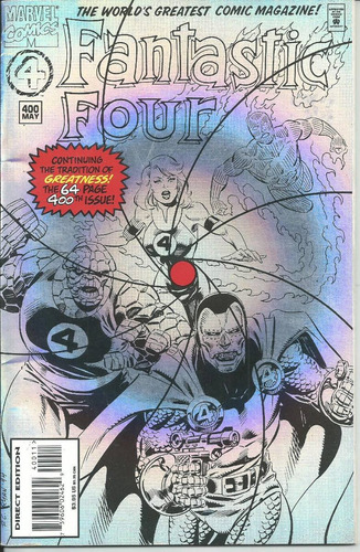 Comic Fantastic Four Nº 400 Edición Original Mayo 1995 Nuevo