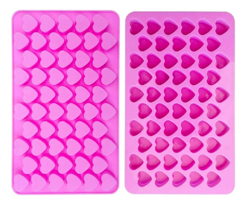 Mini Cubo De Hielo De Silicona Con Forma De Corazón De Silic