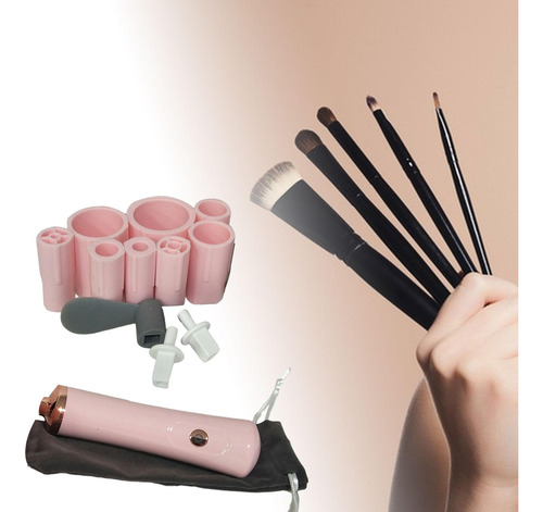 Esmalte De Uñas Portátil Para Salón Y Rosa Sin Base
