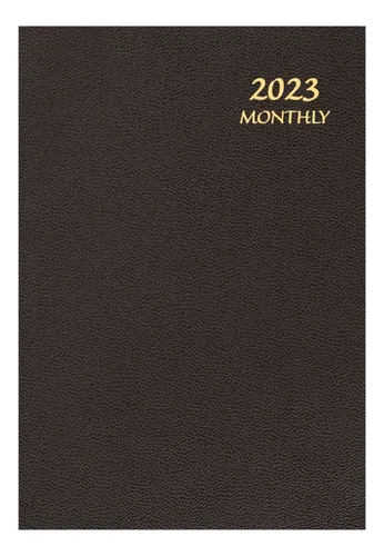 Agenda Mensual Cita 2023 (negro)