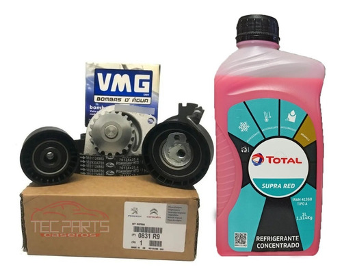 Kit Distribucion Original Peugeot Partner 1.6 16v Bomba Agua