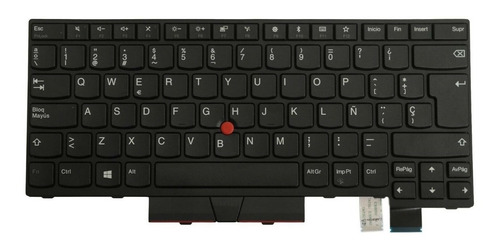 Imagen 2 de 6 de Teclado De Repuesto Para Lenovo Thinkpad T470 T480 L Te Facturamos Español