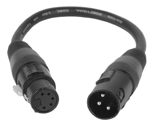 Adaptadores Iluminacion Cable Xlr 5-pines A Xlr 3-pines