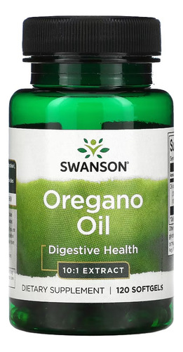 Aceite De Oregano Swanson 120 Cápsulas Softgels 