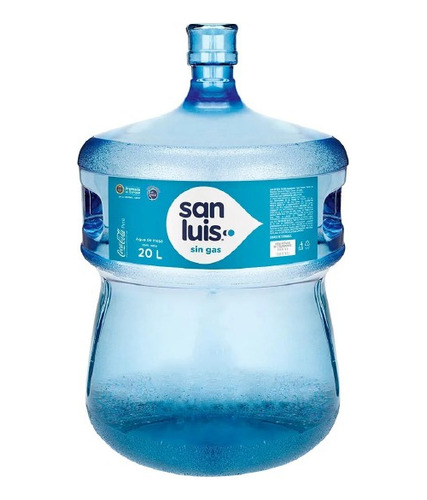 Bidón Vacío Ret Para Agua De 20 Litros, San Luis Y San Mateo