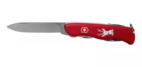  Victorinox Swiss Army– Navaja de bolsillo, color rojo :  Deportes y Actividades al Aire Libre
