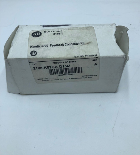 Allen Bradley2198-k57ck-d15m Kinetix 5700 Feedback Connect.