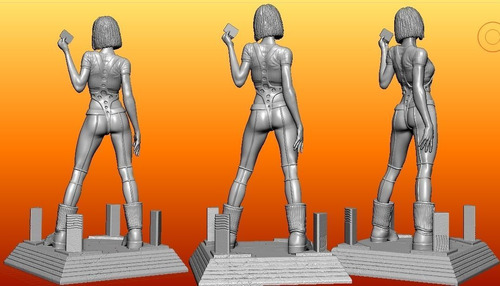 Figura De Leeloo Del Quinto Elemento, ¡colección Única!