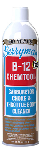 Berryman 0117c B-12 Chemtool Limpiador De Carburador, Estran