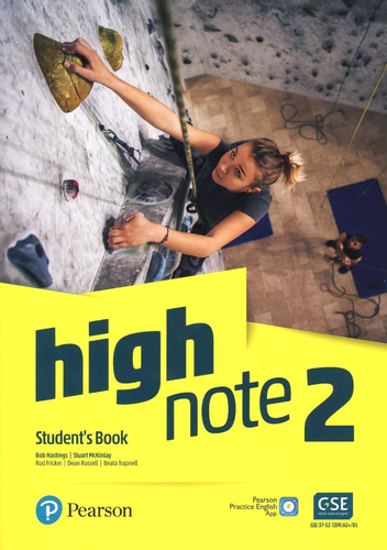High Note 2 - Student's Book + Pep Pack + Practice English App, de Hastings, Bob. Editorial Pearson, tapa blanda en inglés internacional, 2020