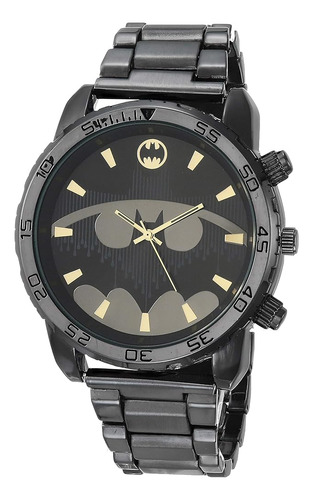 Reloj De Cuarzo Analógico Para Hombre Accutime Batman En Met